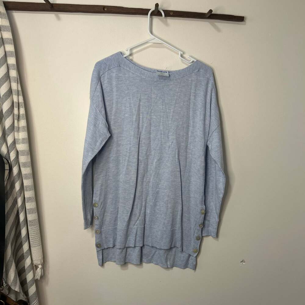 Chico's blue long ladies sweater in‎ size Medium